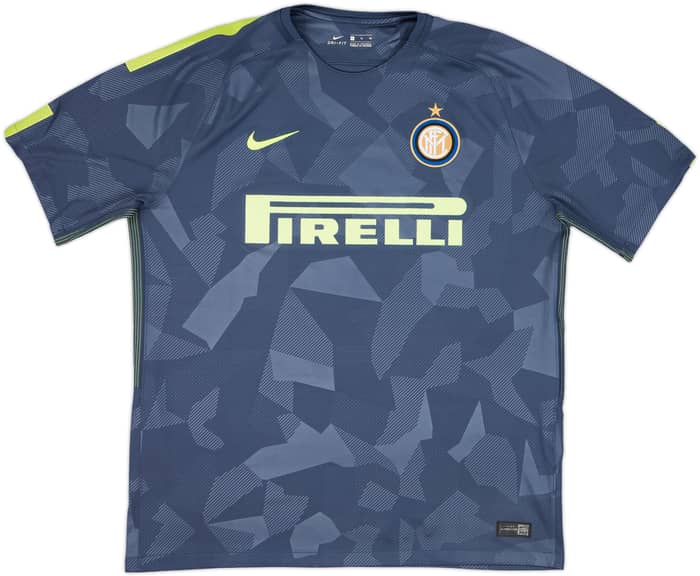 2017-18 Inter Milan Third Shirt Skriniar #37 - 6/10 - (XL)