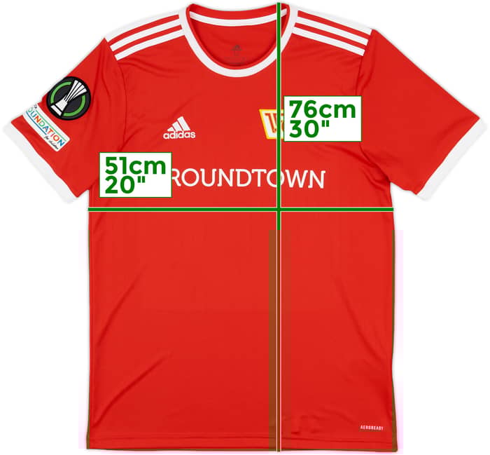 2021-22 Union Berlin Home Shirt Knoche #31 - 10/10 - (M)