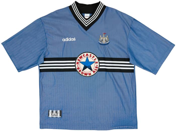 1996-97 Newcastle Away Shirt Asprilla #11 - 8/10 - (XXL)