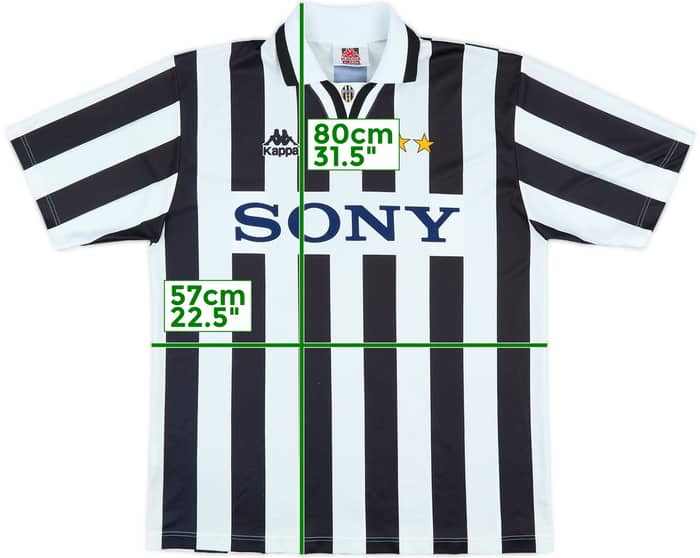 1995-97 Juventus Basic Home Shirt - 7/10 - (XL)