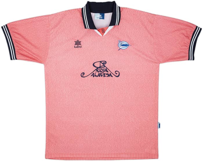 2000-01 Alaves European Away Shirt - 10/10 - (XXL)
