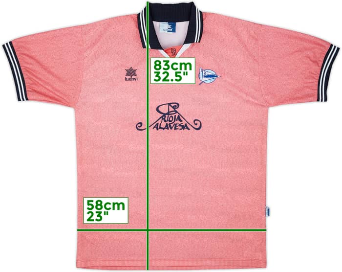 2000-01 Alaves European Away Shirt - 10/10 - (XXL)