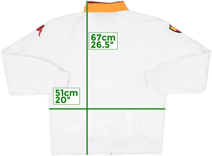 2012-13 Roma Kappa Track Jacket - 7/10 - (XL.Boys)