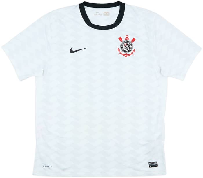 2012-13 Corinthians Home Shirt #11 - 5/10 - (XL)