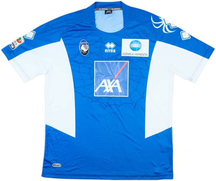 2012-13 Atalanta Match Issue Signed GK Shirt Consigli #47