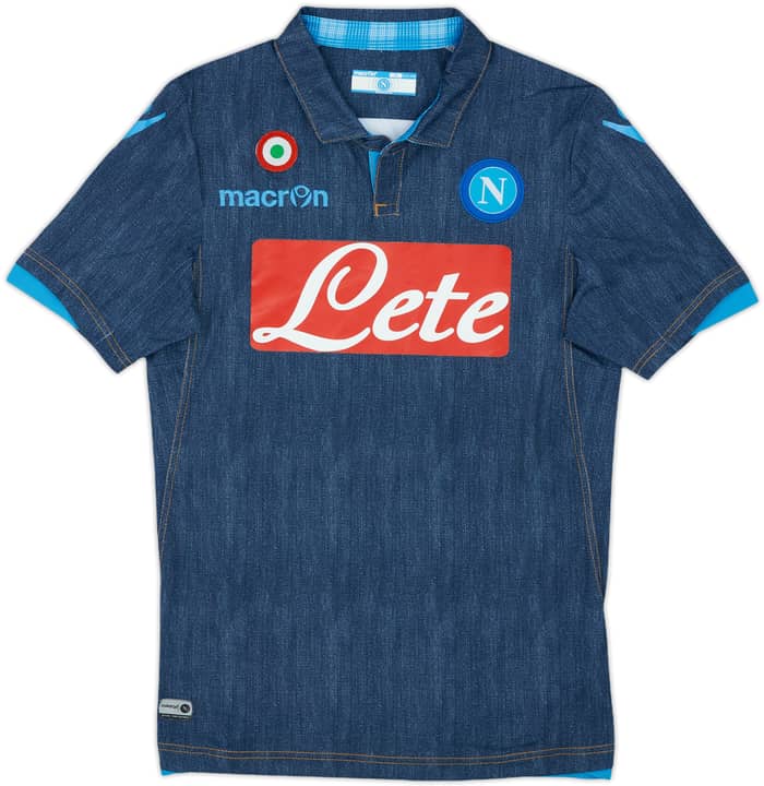 2014-15 Napoli Away Shirt Callejon #7 - 4/10 - (M)