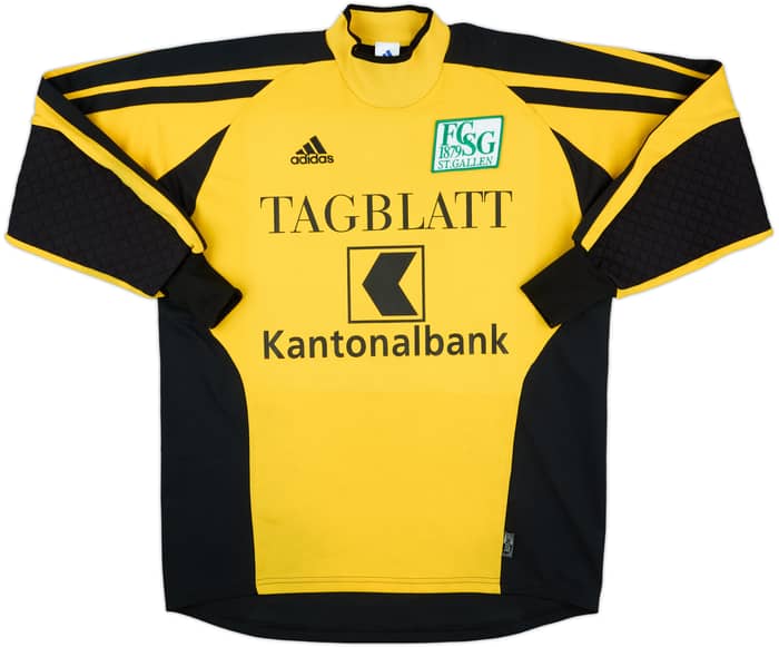2001-02 St Gallen Match Issue GK Shirt #1
