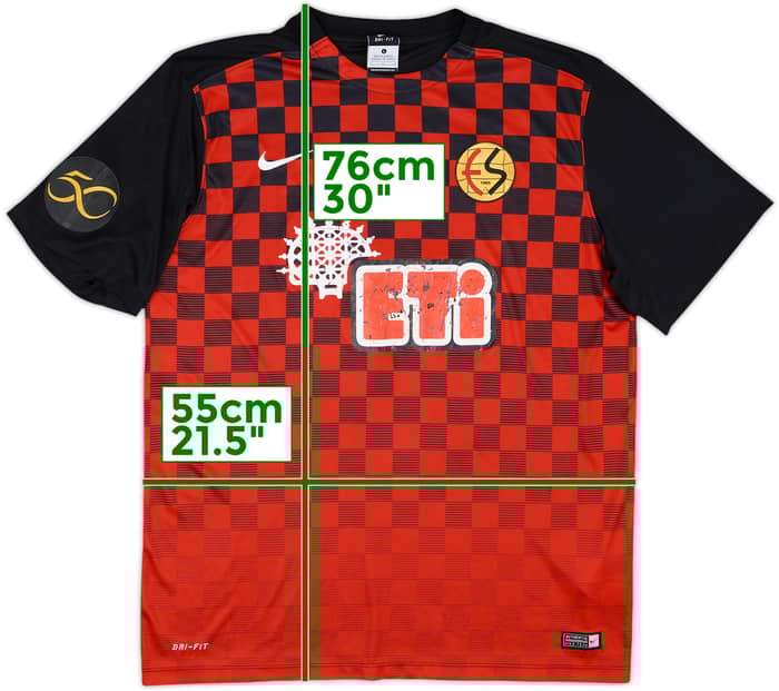 2015-16 Eskisehirspor Home Shirt J. Bokila #35 - 5/10 - (L)