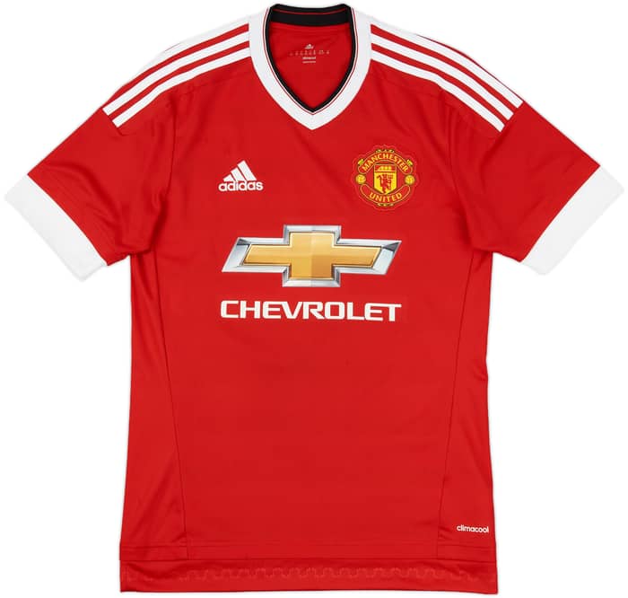 2015-16 Manchester United Home Shirt Rooney #10 - 9/10 - (XS)