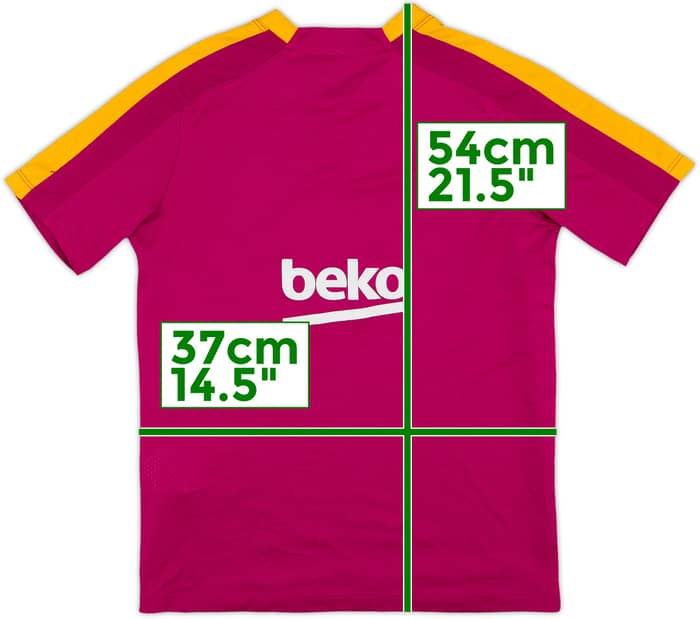 2016-17 Barcelona Nike Training Shirt - 10/10 - (M.Boys)