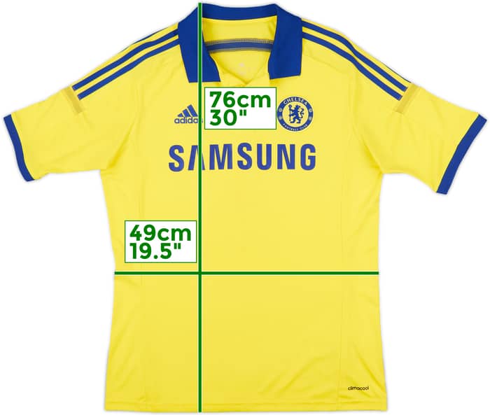 2014-15 Chelsea Away Shirt Drogba #11 - 7/10 - (M)