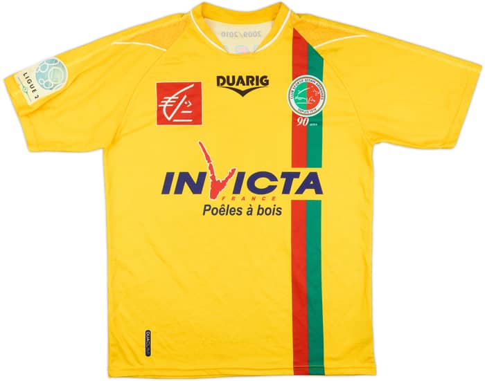 2009-10 Sedan Ardennes Match Issue Third Shirt Lucau #10