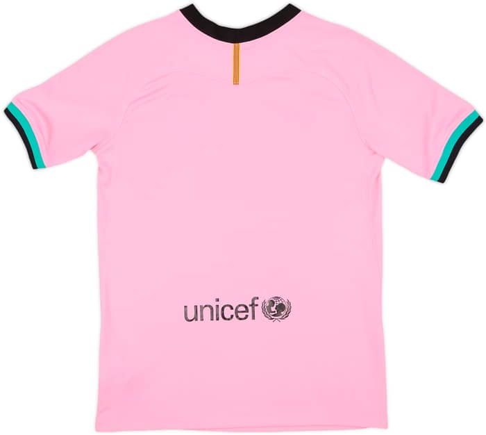 2020-21 Barcelona Third Shirt - 8/10 - (L.Boys)
