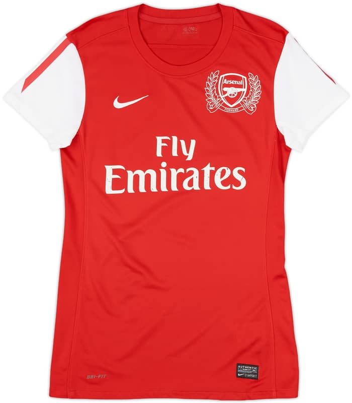 2011-12 Arsenal Home Shirt - 6/10 - (Women's XS)