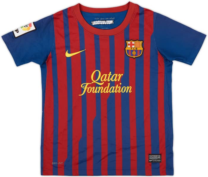 2011-12 Barcelona Home Shirt - 7/10 - (5-6 Years)