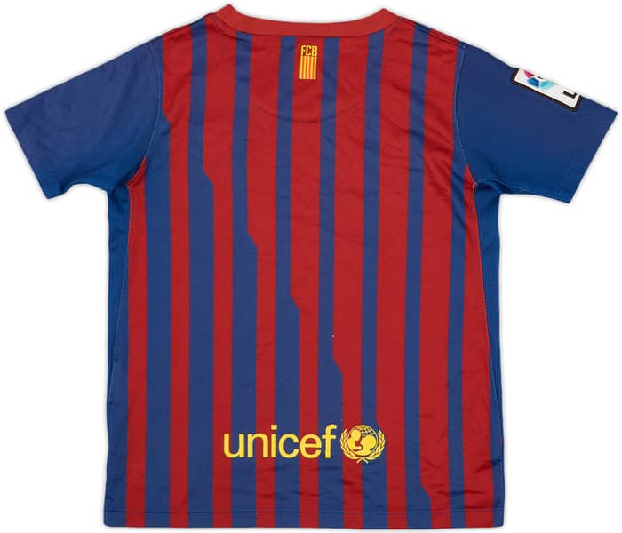 2011-12 Barcelona Home Shirt - 7/10 - (5-6 Years)