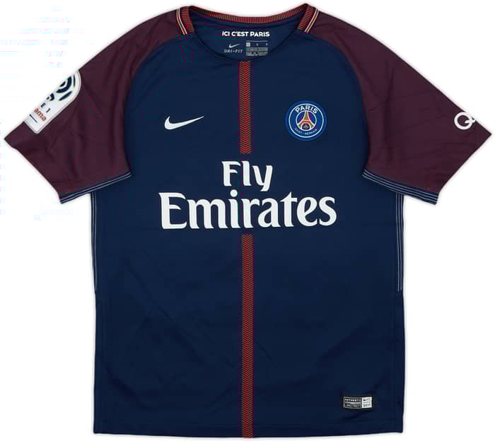 2017-18 Paris Saint-Germain Home Shirt Matuidi #14 - 9/10 - (L.Boys)