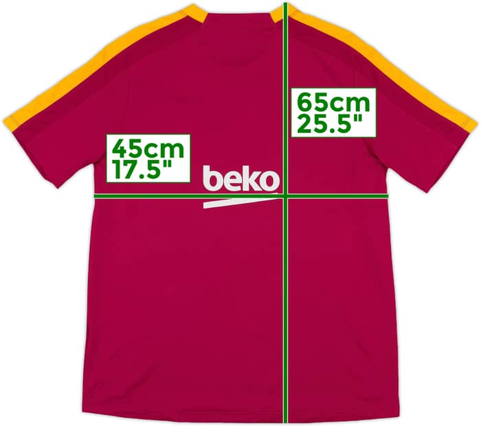 2016-17 Barcelona Nike Training Shirt - 8/10 - (XL.Boys)