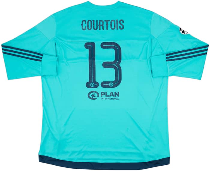 2015-16 Chelsea GK Shirt Courtois #13 - 5/10 - (3XL)