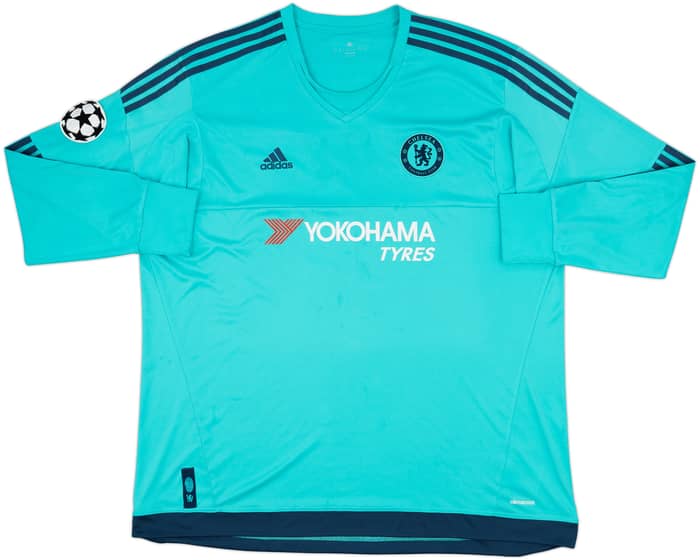 2015-16 Chelsea GK Shirt Courtois #13 - 5/10 - (3XL)