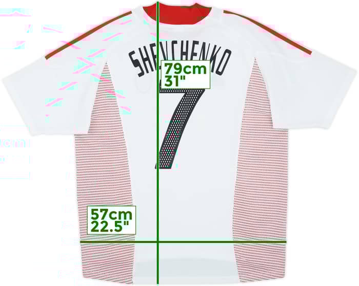 2002-03 AC Milan Away Shirt Shevchenko #7 - 6/10 - (L)