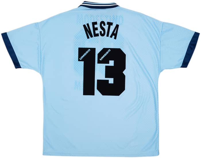 1996-97 Lazio Home Shirt Nesta #13 - 9/10 - (XL)