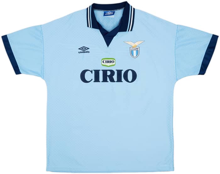 1996-97 Lazio Home Shirt Nesta #13 - 9/10 - (XL)