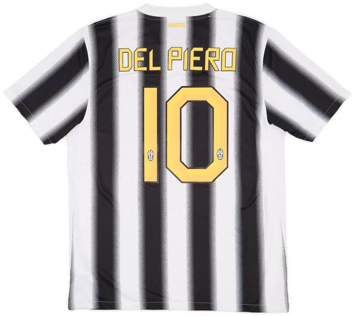 2011-12 Juventus Home Shirt Del Piero #10 - 6/10 - (L)