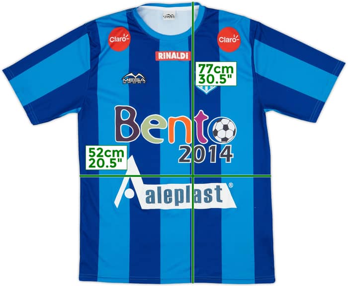 2014 Esportivo Bento Goncalves Home Shirt #17 - 8/10 - (XL)