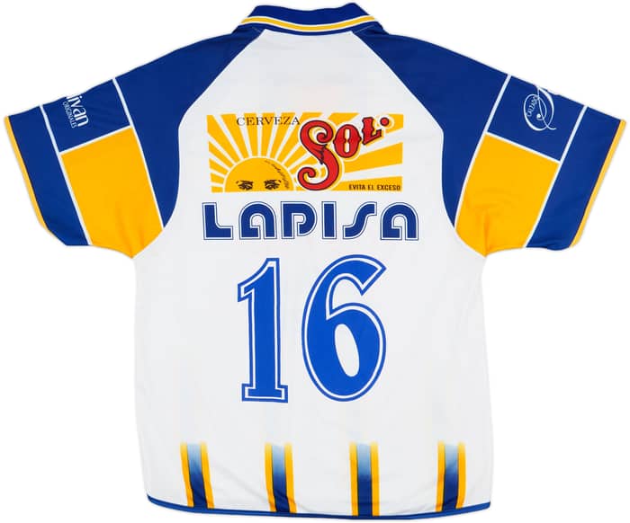 2001 La Piedad Away Shirt #16 - 9/10 - (M)