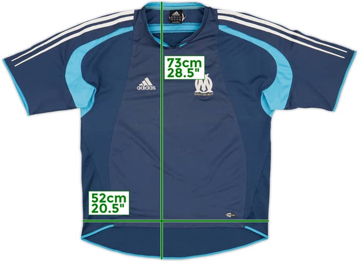 2004-05 Marseille adidas Training Shirt - 8/10 - (M/L)