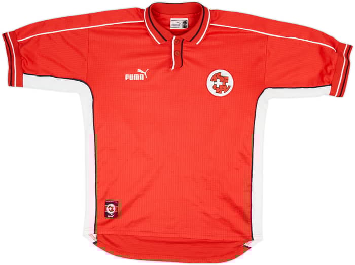 1999-00 Switzerland Home Shirt #10 - 7/10 - (S)