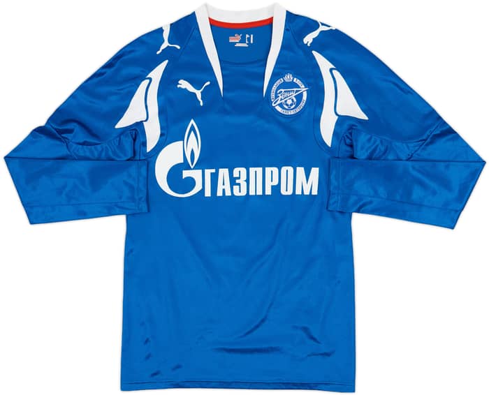 2008-09 Zenit St.Petesburg Home L/S Shirt Arshavin #10 - 7/10 - (XS)