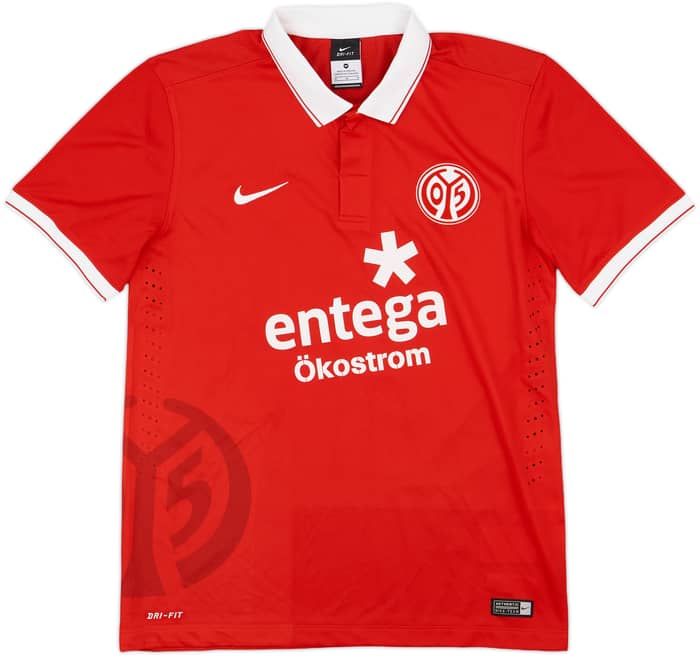 2014-15 FSV Mainz Home Shirt Flo #05 - 8/10 - (M)
