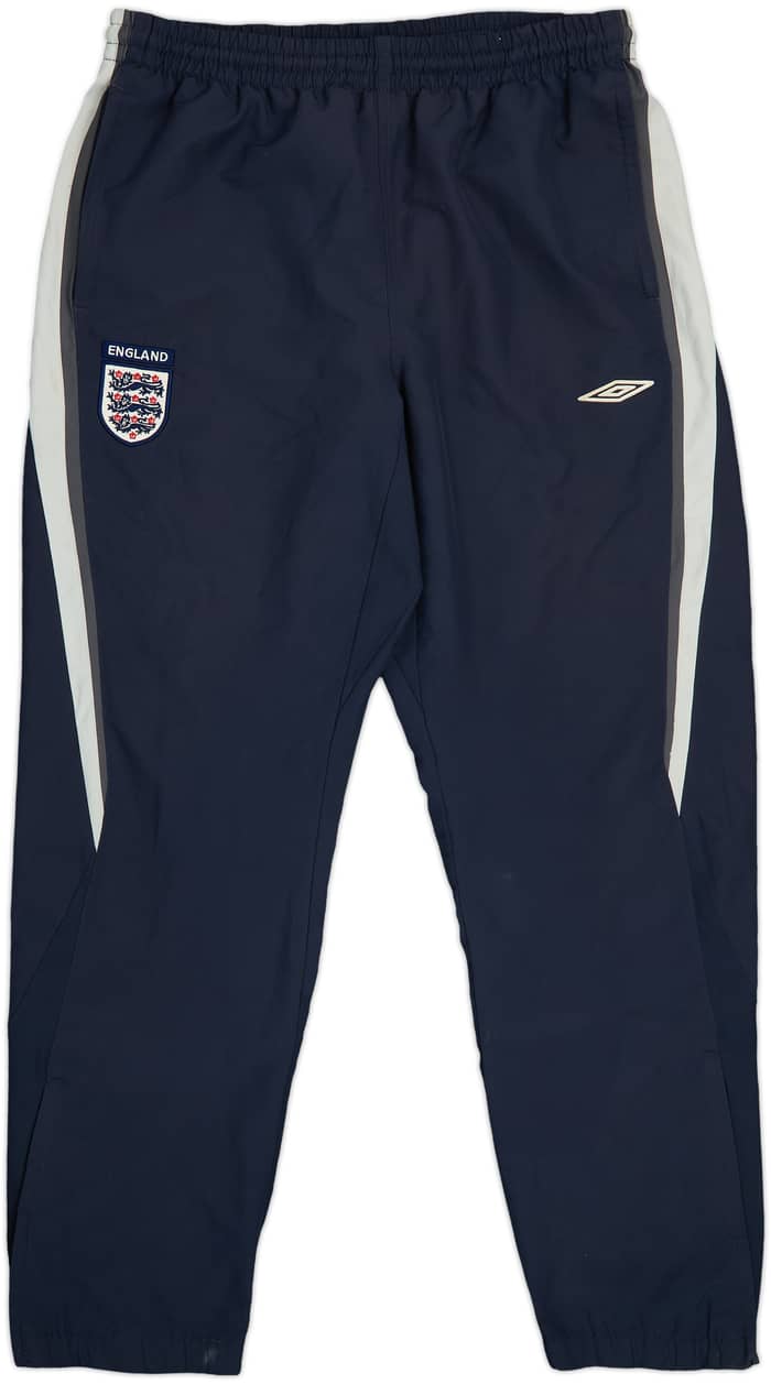 2007-09 England Umbro Track Pants/Bottoms - 7/10 - (L)