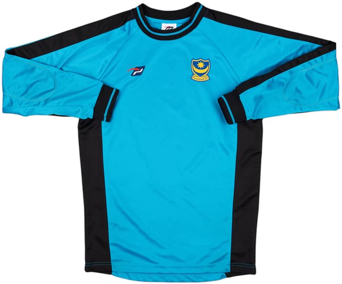 2002-03 Portsmouth GK Shirt - 9/10 - (S)
