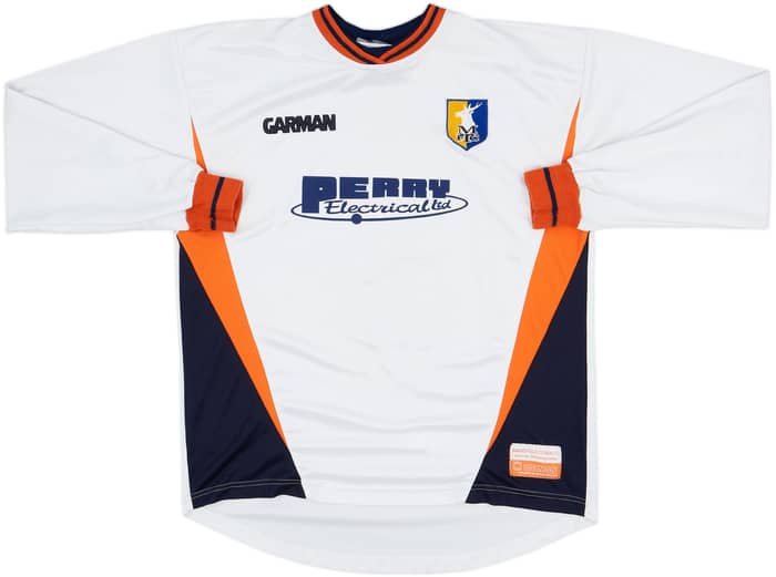 2004-05 Mansfield Town Away L/S Shirt - 9/10 - (XL)