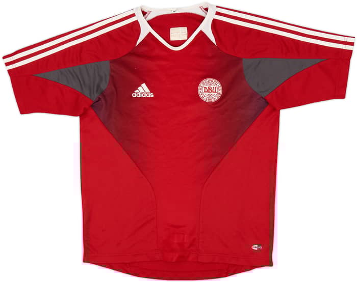 2004-05 Denmark adidas Training Shirt - 8/10 - (M)