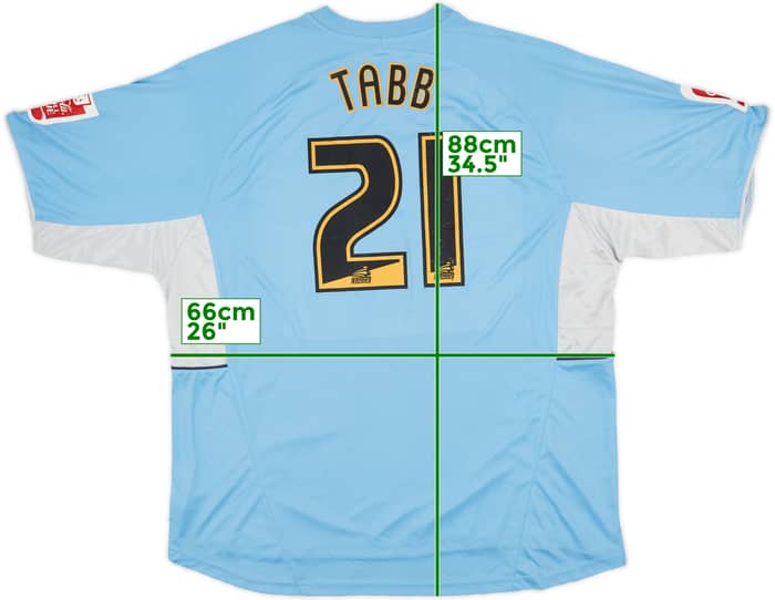 2007-08 Coventry Home Shirt Tabb #21 - 6/10 - (3XL)