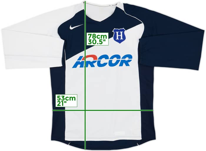 2004-05 Hertha Berlin Away L/S Shirt - 8/10 - (L)