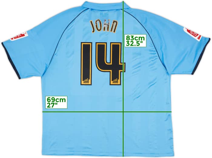 2006-07 Coventry Home Shirt John #14 - 5/10 - (3XL)