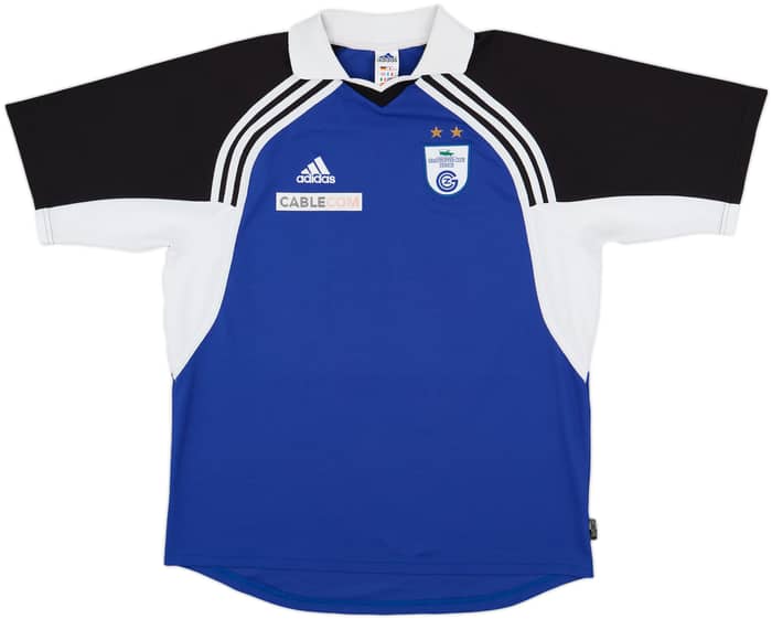 2000-01 Grasshoppers adidas Training Shirt - 7/10 - (L)