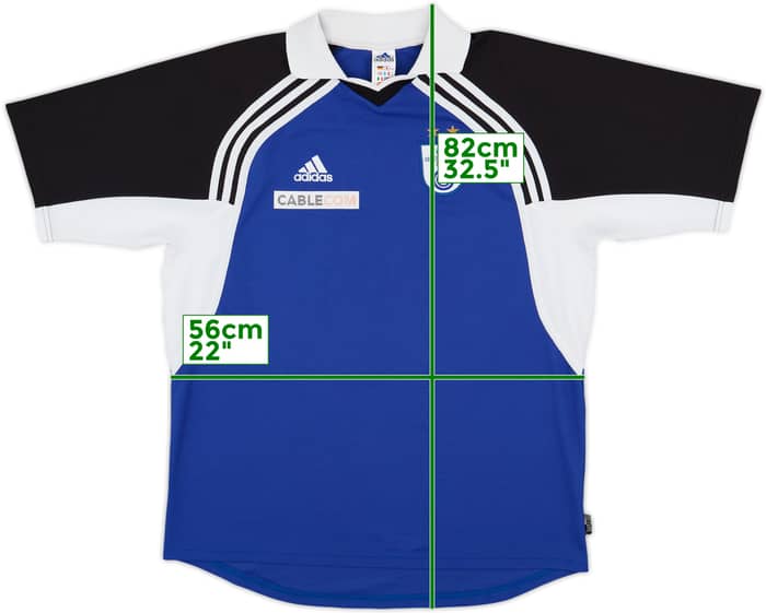 2000-01 Grasshoppers adidas Training Shirt - 7/10 - (L)