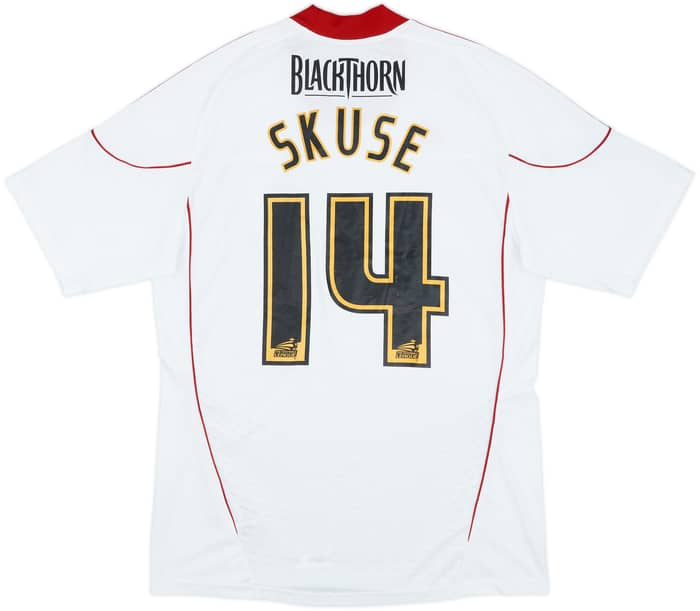 2010-11 Bristol City Away Shirt Skuse #14 - 8/10 - (L)