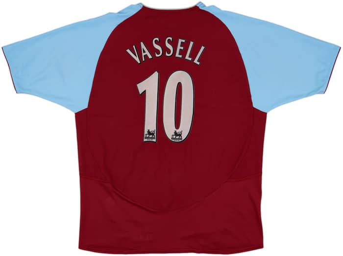 2003-04 Aston Villa Home Shirt Vassell #10 - 5/10 - (M)