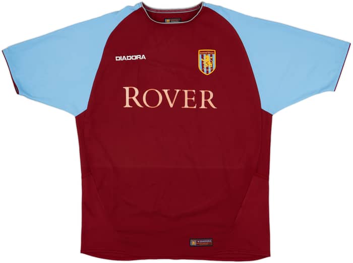 2003-04 Aston Villa Home Shirt Vassell #10 - 5/10 - (M)