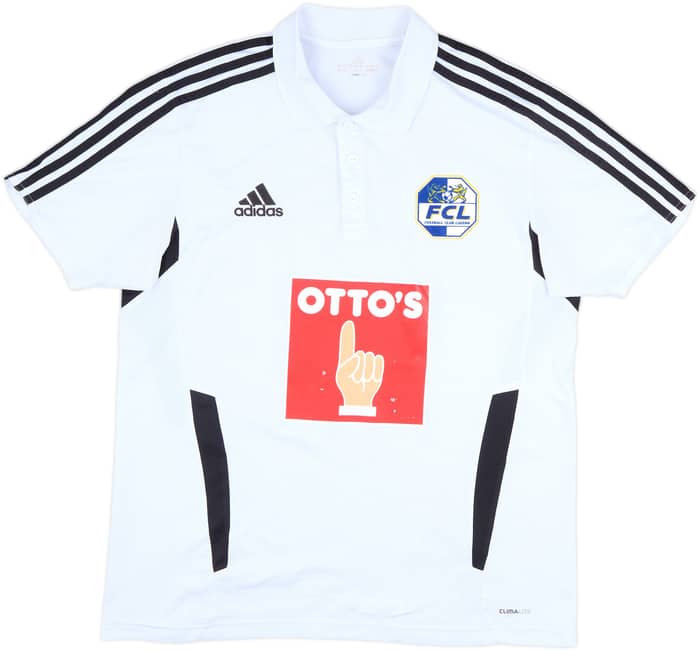 2011-12 FC Luzern adidas Polo Shirt - 7/10 - (L)