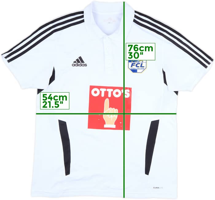 2011-12 FC Luzern adidas Polo Shirt - 7/10 - (L)