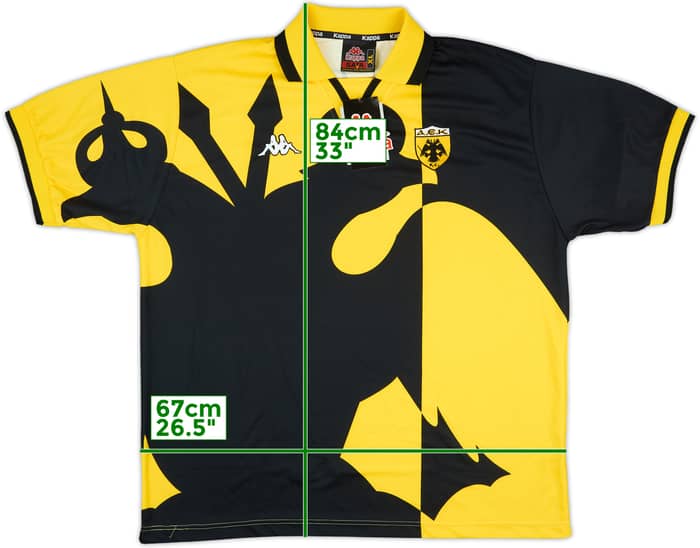 1998-99 AEK Athens European Home Shirt (XL)