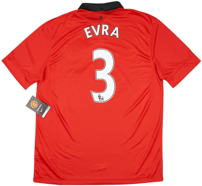2013-14 Manchester United Home Shirt Evra #3 (L)